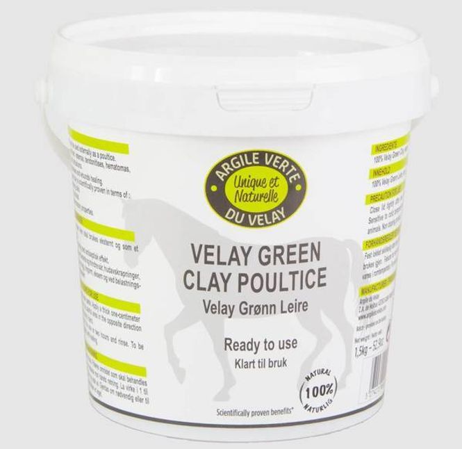 Hovedbilde Grønn leire Velay 1,5 kg