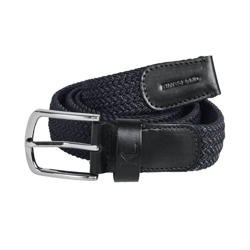 KL Natasha Braided Belt - Navy
