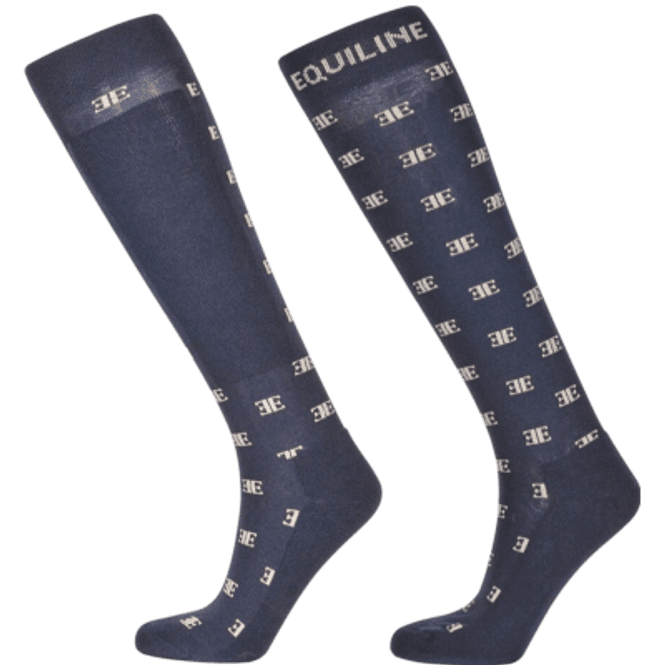 Hovedbilde Equiline Calzino Donna Ridesokker - Navy - 39/42